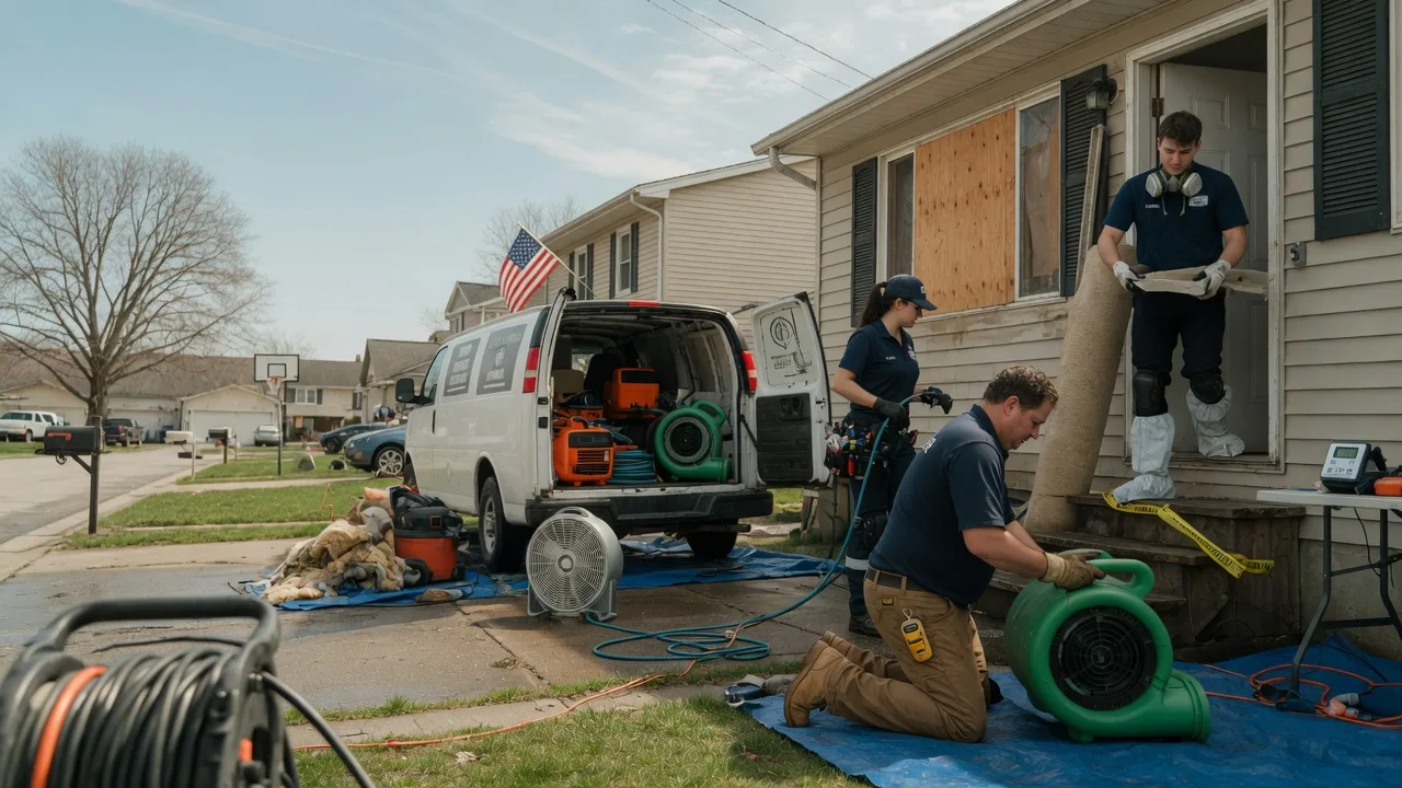Water Damage Restoration in Lamar, IN near me